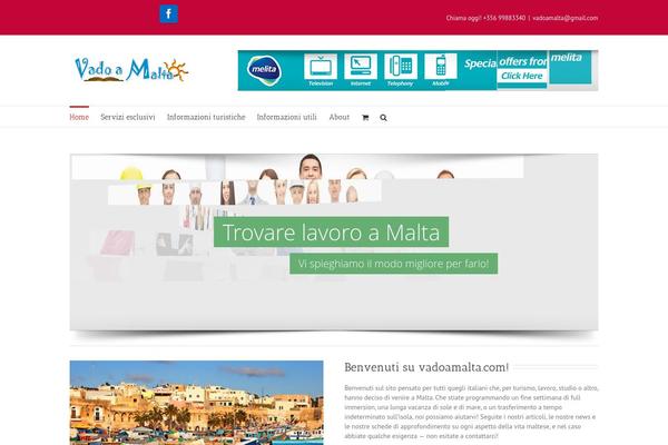 vadoamalta.com site used Avada