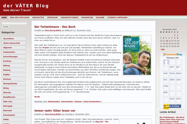 Andreas09 theme site design template sample
