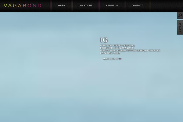 vagabondfilms.com site used Vagabond