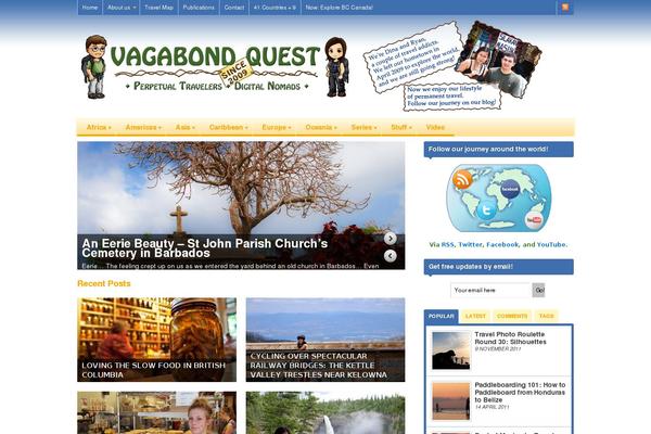 Spectrum theme site design template sample