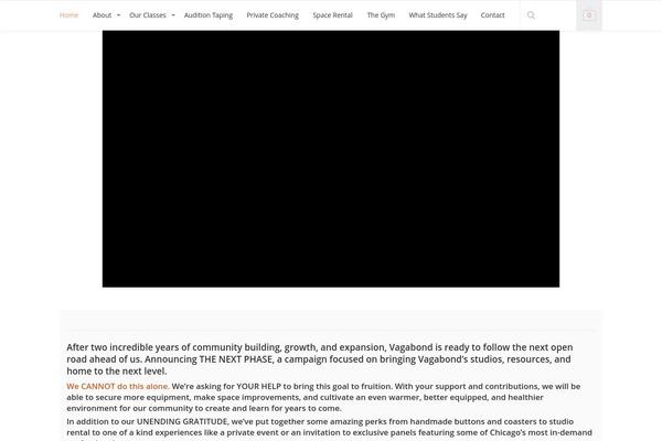 Lato theme site design template sample