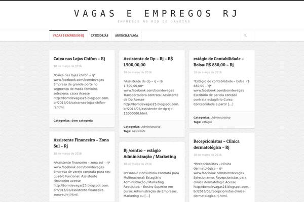Hoarder theme site design template sample