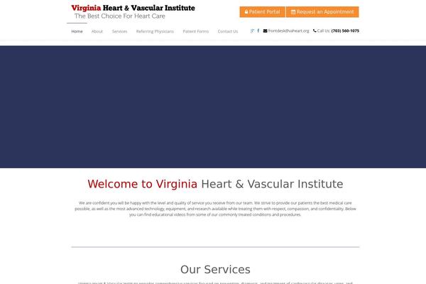 Medical Doctor theme site design template sample
