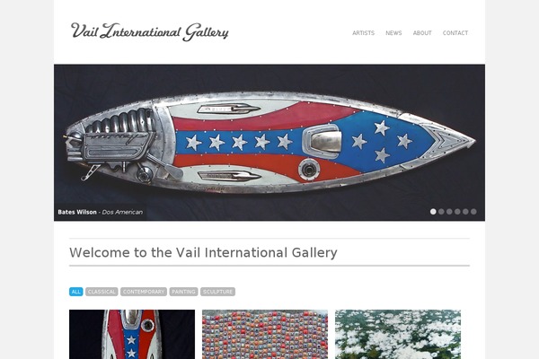 vailgallery.com site used Filtered