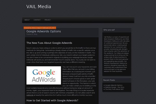 vailmedia.com.au site used Parament_child