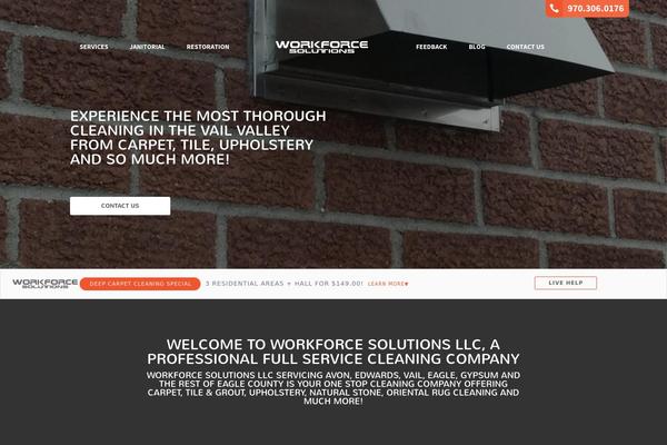 Divi Child theme site design template sample