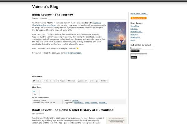Author theme site design template sample
