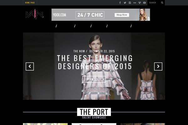 Simplemag theme site design template sample