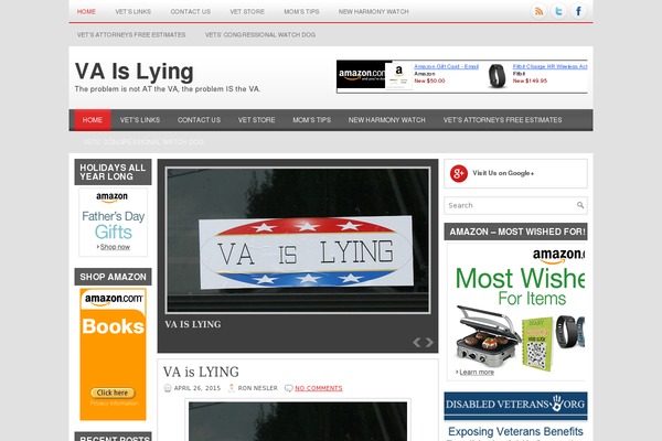 Site using Ad-codez-widget plugin