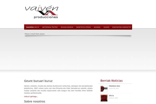 Quantum theme site design template sample