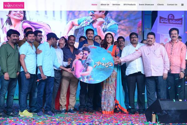 vajraevents.com site used Gt3-wp-frame