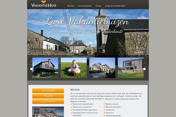 Mustang theme site design template sample