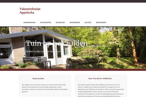 Site using Tk-shortcodes plugin