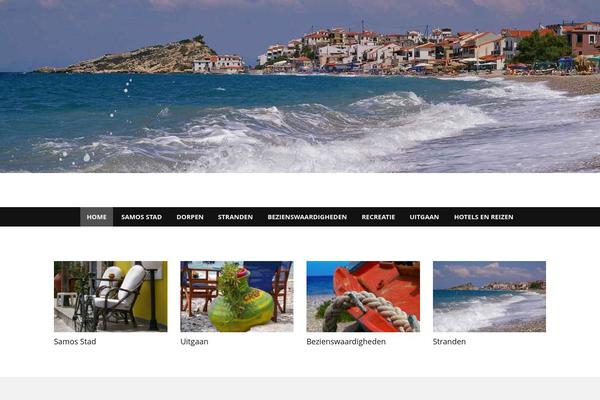 WP Simple theme site design template sample