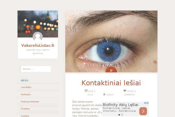 Fictive theme site design template sample