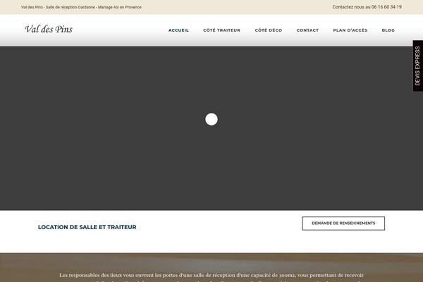 Artcore theme site design template sample