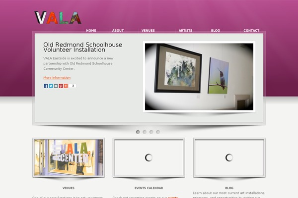 Karma theme site design template sample