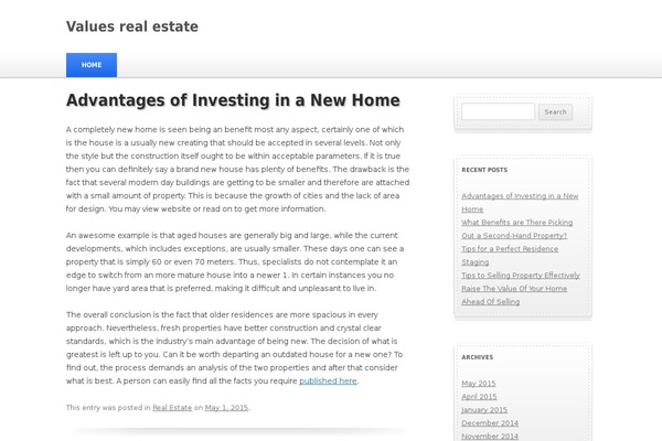 Living Journal theme site design template sample