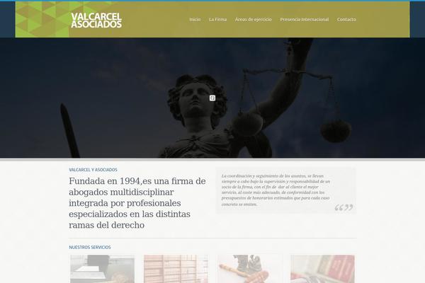 Progressio theme site design template sample