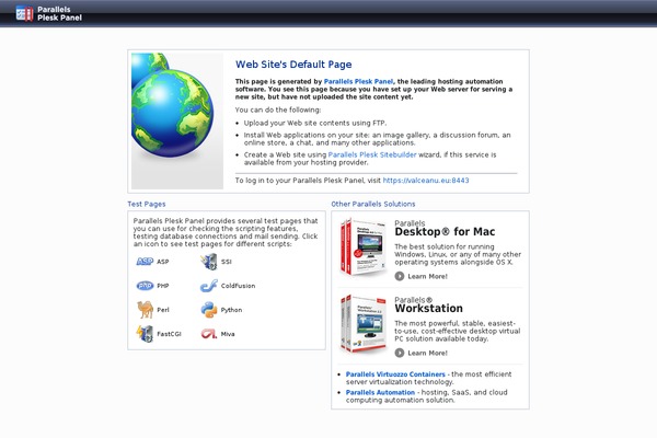 valceanu.eu site used Sophisticated-blue