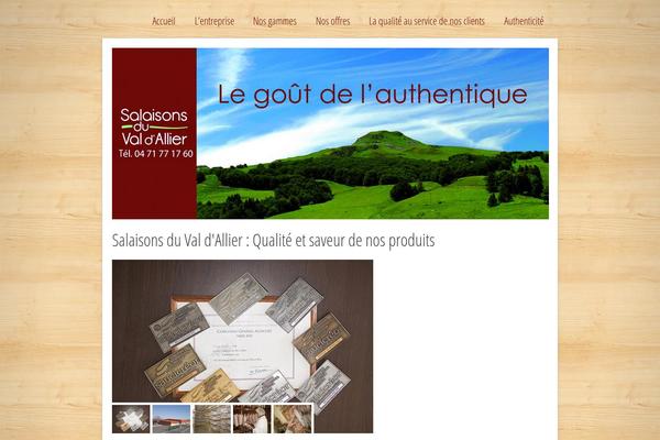 Tasty theme site design template sample