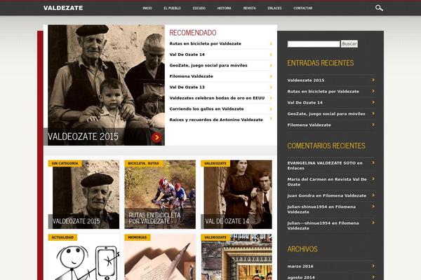 Noteworthy theme site design template sample