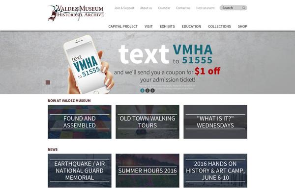valdezmuseum.org site used Valdez