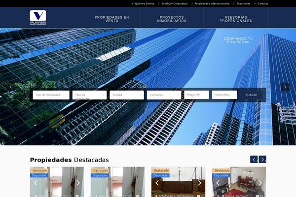 valdivieso.cl site used Wprealpro