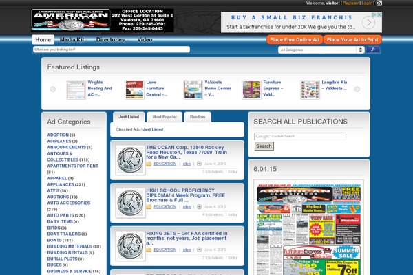 Amclass theme site design template sample