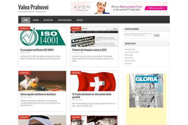 Pressimo theme site design template sample