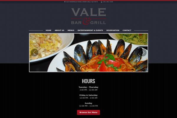 Primo theme site design template sample