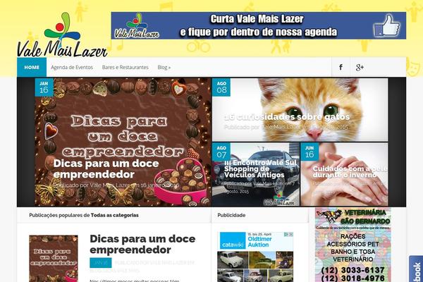 Nexus theme site design template sample