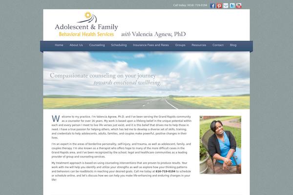 Construct theme site design template sample