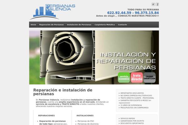 Site using Easing Slider plugin