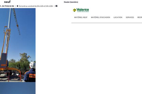 valentegrue.com site used Asdoria