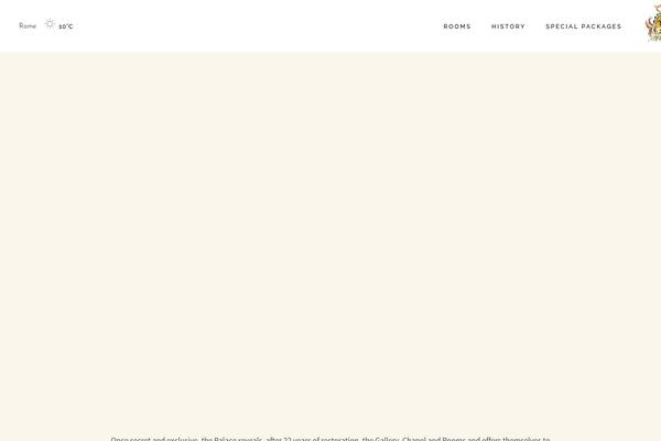 Alloggio theme site design template sample