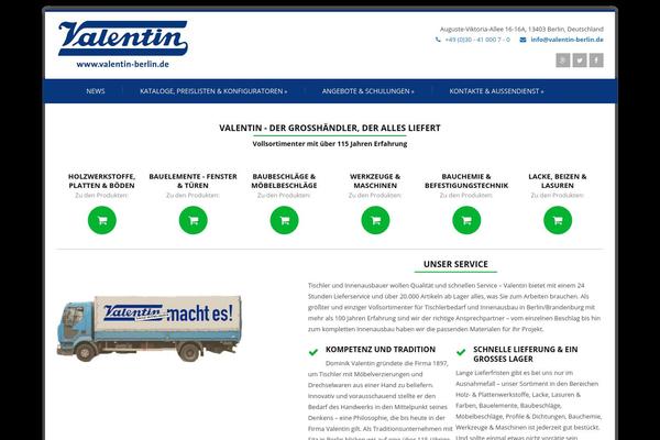 Felicity theme site design template sample