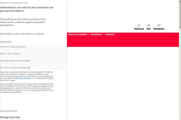 Bimber theme site design template sample