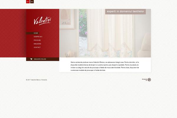 valentini.ro site used Valentini