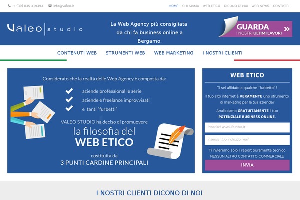 Electrify theme site design template sample