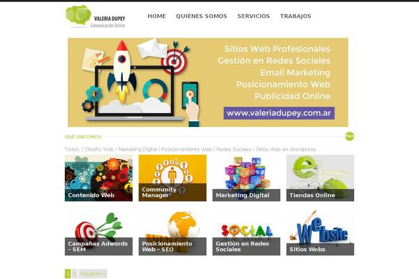 Site using OTW Portfolio Light plugin