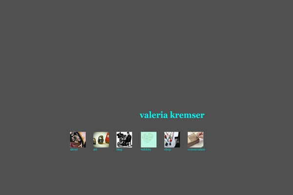valeriakremser.com site used WPFolio