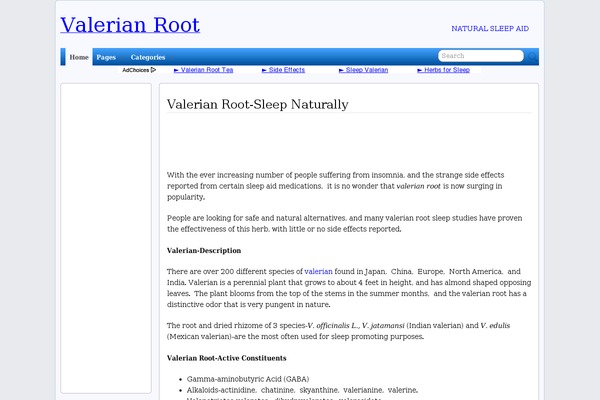 Suffusion theme site design template sample