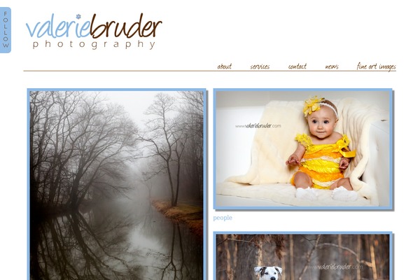 valeriebruder.com site used ProPhoto 5