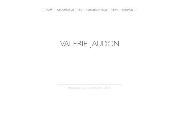 Manifest theme site design template sample