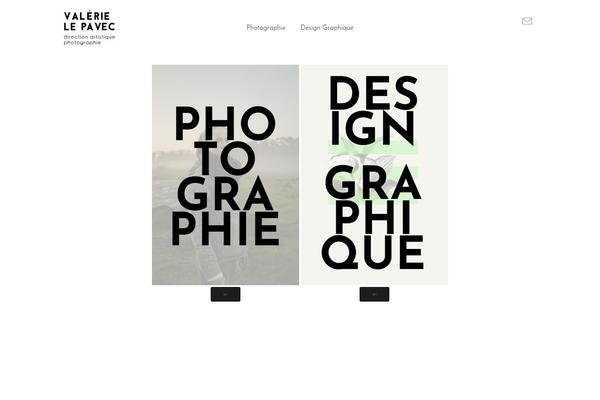 Blaze theme site design template sample