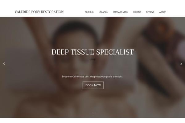 Awaken theme site design template sample