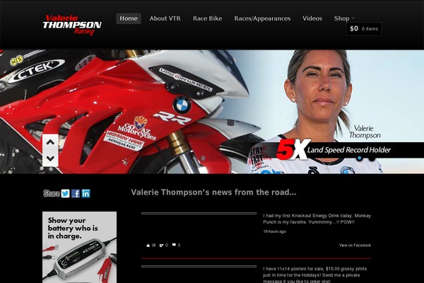 Site using Facebook Widget plugin