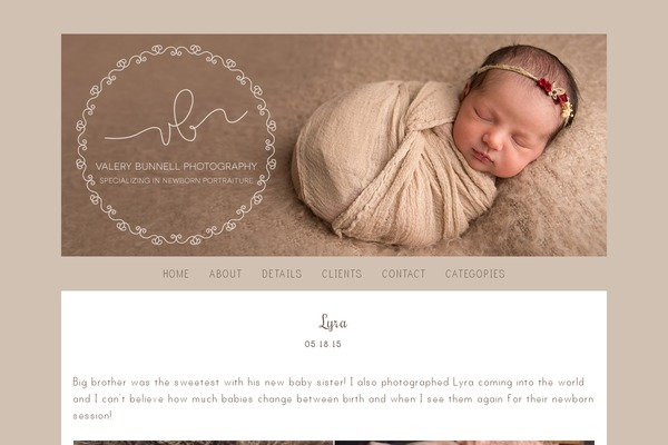 Prophoto4 theme site design template sample