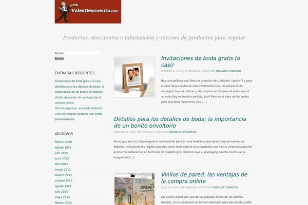 valesdescuento.com site used Prosume
